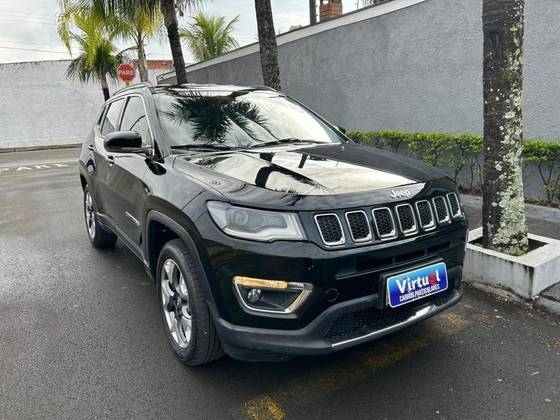 JEEP COMPASS 2.0 16V FLEX LIMITED AUTOMÁTICO JEEP COMPASS 2.0 16V FLEX LIMITED AUTOMÁTICO